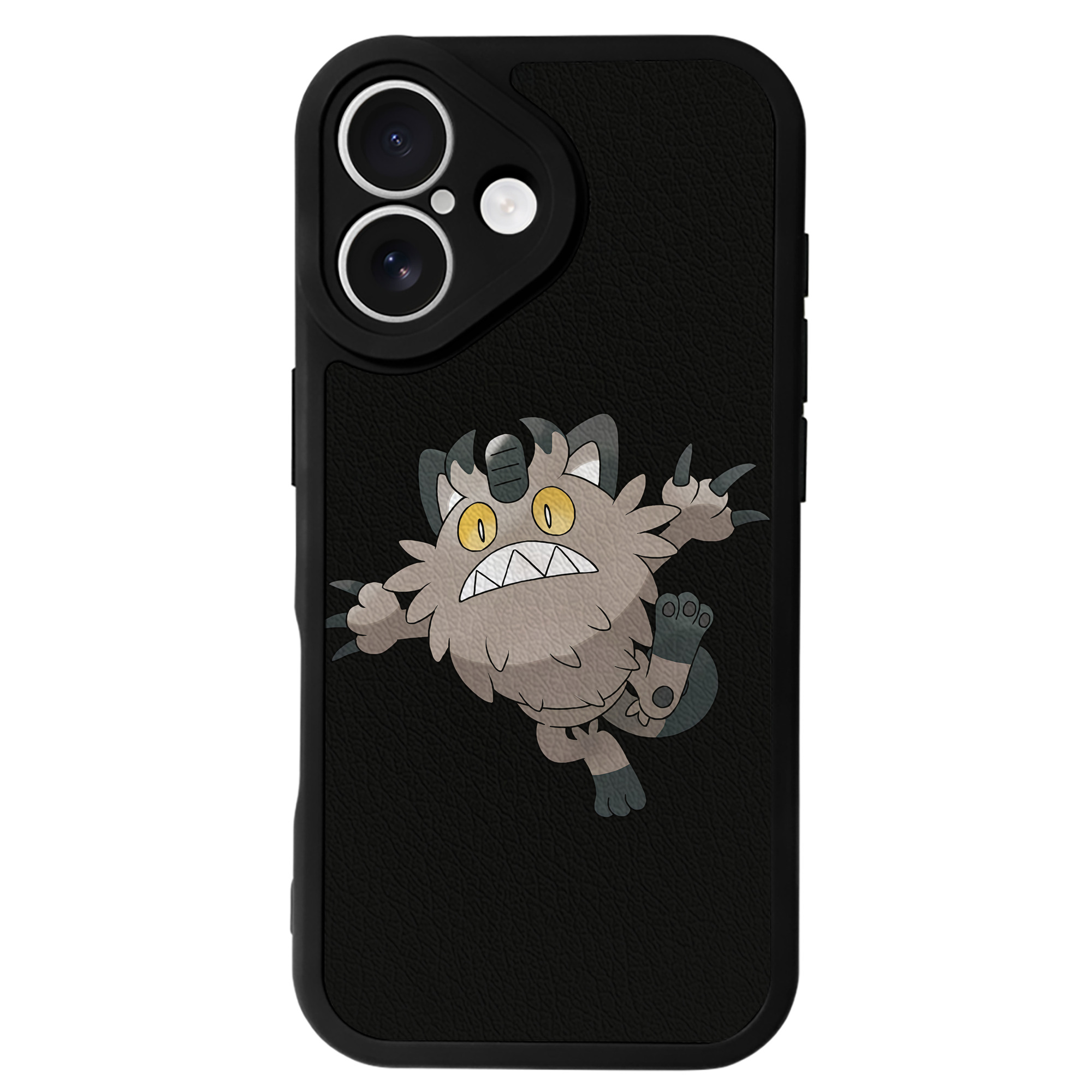 （画像用） ポケットモンスター Pokémon 【iPhone 16シリーズ対応】シリコンスマホケース（レザー調） 材質：シリコン
